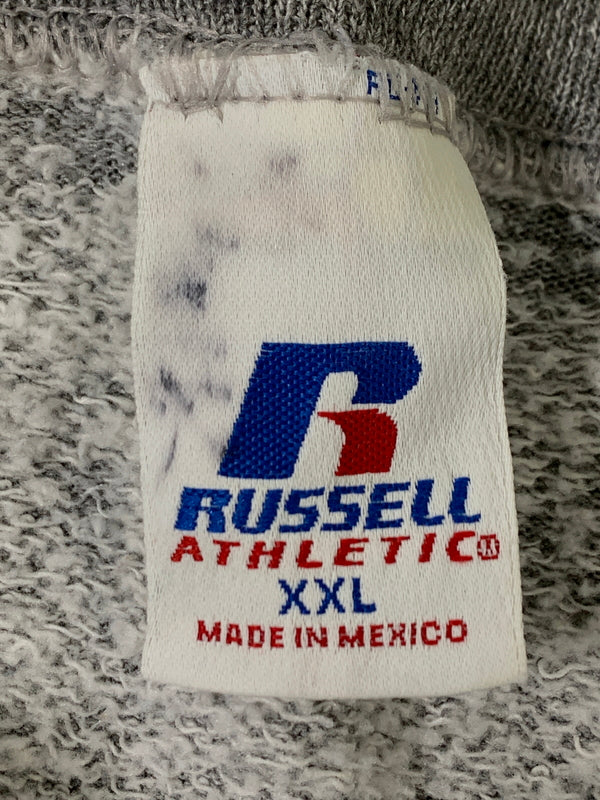 【現状渡し品】【メンズ】 RUSSELL ATHLETIC ラッセルアスレチック 90S メキシコ製 LS SWEAT SHIRT スウェット トレーナー 146-260714-ta-40-min サイズ：XXL カラー：グレー 万代Net店
