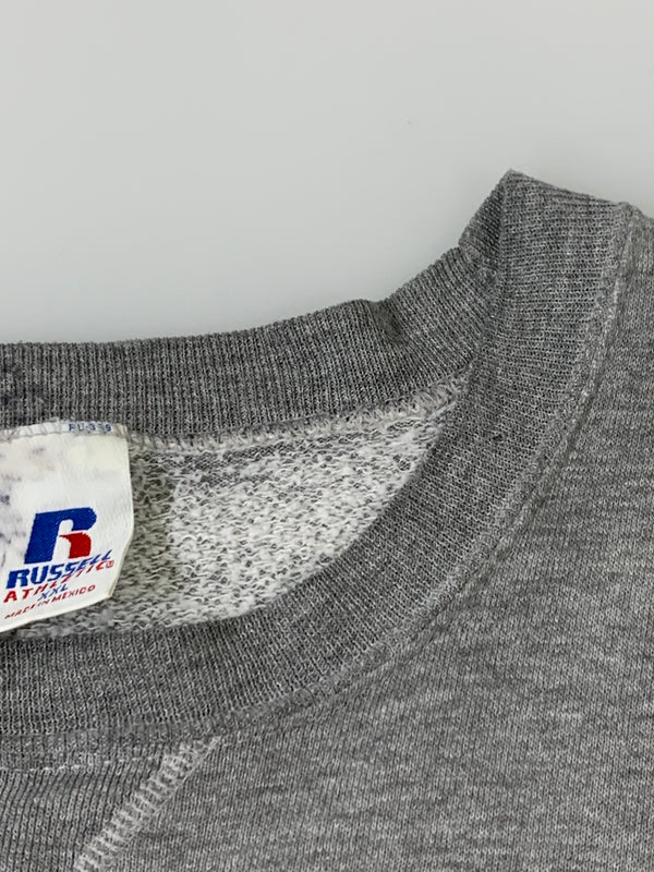 【現状渡し品】【メンズ】 RUSSELL ATHLETIC ラッセルアスレチック 90S メキシコ製 LS SWEAT SHIRT スウェット トレーナー 146-260714-ta-40-min サイズ：XXL カラー：グレー 万代Net店