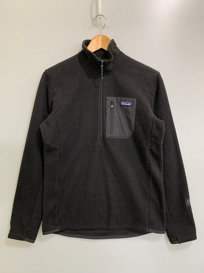 【中古品】【メンズ】 patagonia パタゴニア 40245 R1 エア ジップネック トップス 144-260302-SH-05-min サイズ：S カラー：ブラック 万代Net店