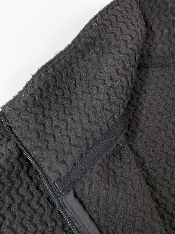 【中古品】【メンズ】 patagonia パタゴニア 40245 R1 エア ジップネック トップス 144-260302-SH-05-min サイズ：S カラー：ブラック 万代Net店