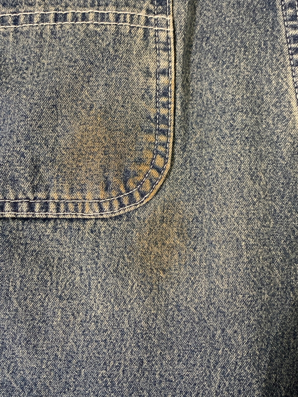 【中古品】【レディース】 BIGMAC ビッグマック DENIM PAINTER PANTS デニム ペインター パンツ BIG-218-V ボトムス ジーパン 171-260812-hu-10-min サイズ：S カラー：インディゴ 万代Net店