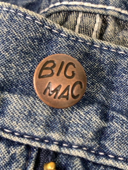 【中古品】【レディース】 BIGMAC ビッグマック DENIM PAINTER PANTS デニム ペインター パンツ BIG-218-V ボトムス ジーパン 171-260812-hu-10-min サイズ：S カラー：インディゴ 万代Net店