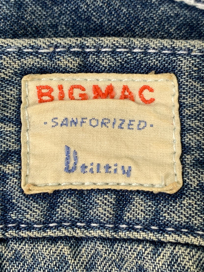 【中古品】【レディース】 BIGMAC ビッグマック DENIM PAINTER PANTS デニム ペインター パンツ BIG-218-V ボトムス ジーパン 171-260812-hu-10-min サイズ：S カラー：インディゴ 万代Net店