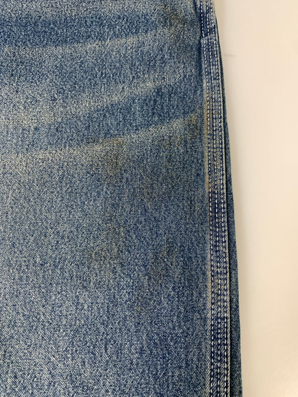 【中古品】【レディース】 BIGMAC ビッグマック DENIM PAINTER PANTS デニム ペインター パンツ BIG-218-V ボトムス ジーパン 171-260812-hu-10-min サイズ：S カラー：インディゴ 万代Net店