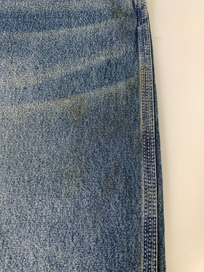 【中古品】【レディース】 BIGMAC ビッグマック DENIM PAINTER PANTS デニム ペインター パンツ BIG-218-V ボトムス ジーパン 171-260812-hu-10-min サイズ：S カラー：インディゴ 万代Net店