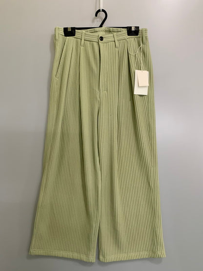 【中古美品】【メンズ】 ANCELLM アンセルム ANC-PT113-B WIDE EASY PANTS ワイドイージーパンツ ボトムス 151-260305-As-34-min サイズ：2 カラー：グリーン系 万代Net店