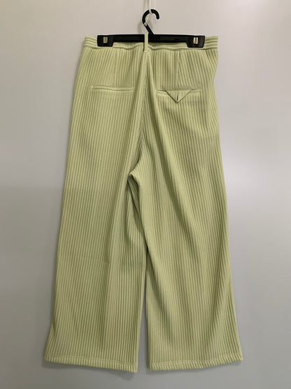【中古美品】【メンズ】 ANCELLM アンセルム ANC-PT113-B WIDE EASY PANTS ワイドイージーパンツ ボトムス 151-260305-As-34-min サイズ：2 カラー：グリーン系 万代Net店
