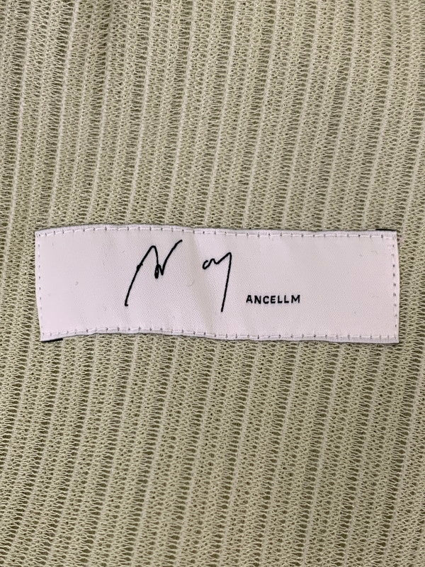 【中古美品】【メンズ】 ANCELLM アンセルム ANC-PT113-B WIDE EASY PANTS ワイドイージーパンツ ボトムス 151-260305-As-34-min サイズ：2 カラー：グリーン系 万代Net店