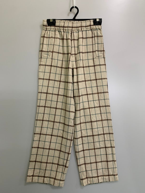 【中古品】【メンズ】 LQUAETET エルカルテット 25FW-LP-012 COTTON EASY TROUSERS コットンイージートラウザーズ パンツ ボトムス 151-260305-As-35-min サイズ：M カラー：ベージュ 万代Net店