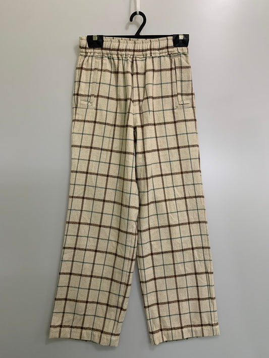 【中古品】【メンズ】 LQUAETET エルカルテット 25FW-LP-012 COTTON EASY TROUSERS コットンイージートラウザーズ パンツ ボトムス 151-260305-As-35-min サイズ：M カラー：ベージュ 万代Net店