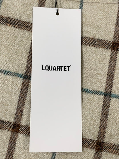【中古品】【メンズ】 LQUAETET エルカルテット 25FW-LP-012 COTTON EASY TROUSERS コットンイージートラウザーズ パンツ ボトムス 151-260305-As-35-min サイズ：M カラー：ベージュ 万代Net店