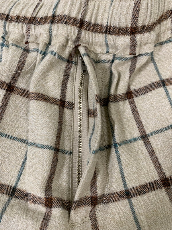 【中古品】【メンズ】 LQUAETET エルカルテット 25FW-LP-012 COTTON EASY TROUSERS コットンイージートラウザーズ パンツ ボトムス 151-260305-As-35-min サイズ：M カラー：ベージュ 万代Net店