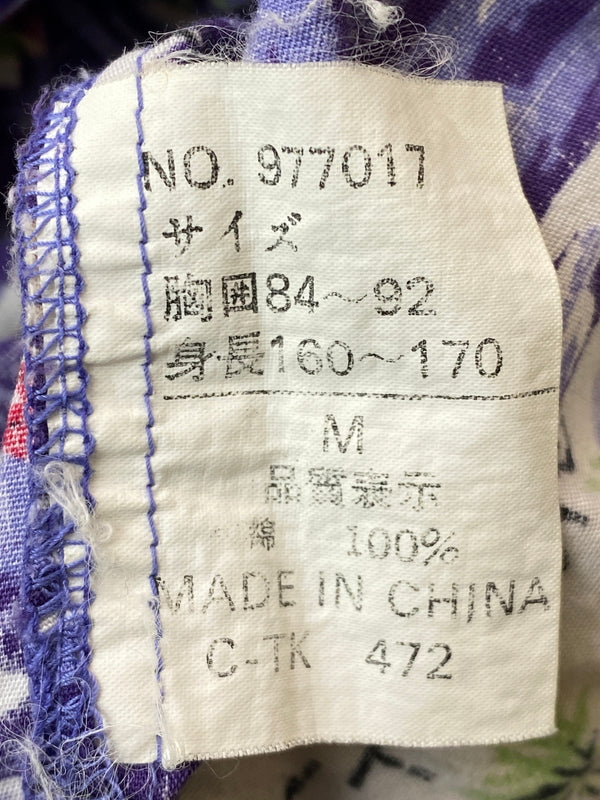 【中古品】【メンズ】 CITY CATS シティキャッツ HAWAIIAN SHIRT ハワイアン シャツ トップス 146-260626-jt-08-min サイズ：M カラー：パープル系 万代Net店