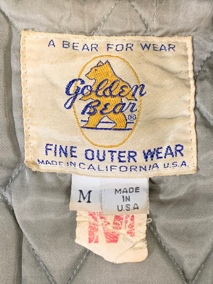 【現状渡し品】【メンズ】 Golden Bear ゴールデンベア FULL LEATHER LEATHER STADIUM JACKET フルレザー スタジアムジャケット アウター 146-260228-SH-21-min サイズ：M カラー：ブラック 万代Net店