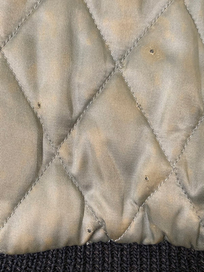 【現状渡し品】【メンズ】 Golden Bear ゴールデンベア FULL LEATHER LEATHER STADIUM JACKET フルレザー スタジアムジャケット アウター 146-260228-SH-21-min サイズ：M カラー：ブラック 万代Net店