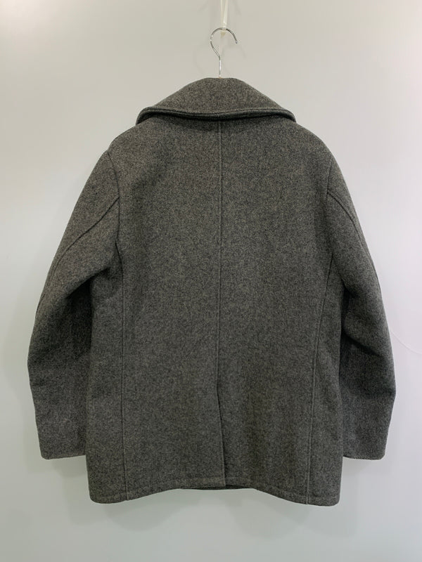 【中古品】【メンズ】 SCHOTT ショット 740N PEA JACKET ピージャケット コート アウター 145-260706-yn-18-min サイズ：38 カラー：グレー 万代Net店