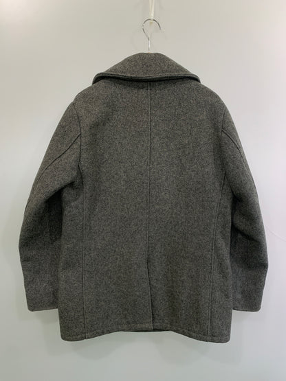 【中古品】【メンズ】 SCHOTT ショット 740N PEA JACKET ピージャケット コート アウター 145-260706-yn-18-min サイズ：38 カラー：グレー 万代Net店