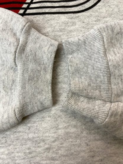 【現状渡し品】【メンズ】 HANES ヘインズ LS SWEAT SHIRT 90S RHS ラグランスリーブ ロングスリーブ スウェットシャツ メンズ トップス 146-260717-em-51-min サイズ：XL カラー：ライトグレー 万代Net店