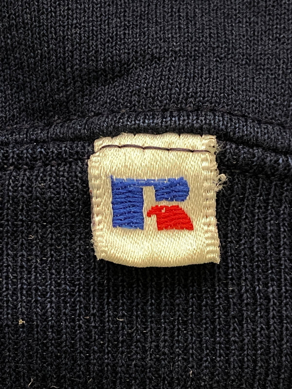 【現状渡し品】【メンズ】 RUSSELL ATHLETIC ラッセルアスレティック SWEAT SHIRT Vガゼットスウェットシャツ トレーナー トップス 146-260715-yn-25-min カラー：ネイビー 万代Net店