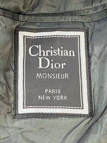 【現状渡し品】【メンズ】 CRISTIAN DIOR クリスチャン ディオール MONSIEUR TAILORED JACKET ムッシュ テーラード ジャケット アウター 146-260724-hu-43-min サイズ：42R カラー：グレー 万代Net店