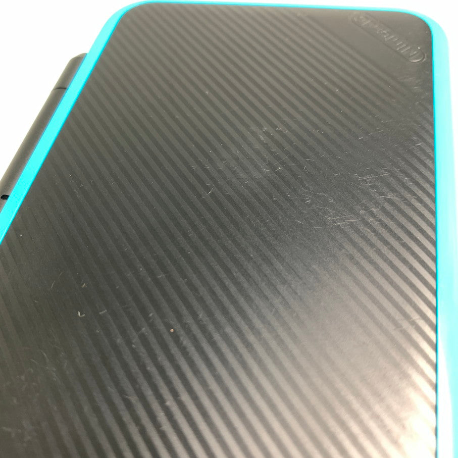 【中古品】 New2DSLL 本体 ニンテンドー2DS LL 本体 ブラック×ターコイズ 任天堂 023-260308-SH-09-min 万代Net店