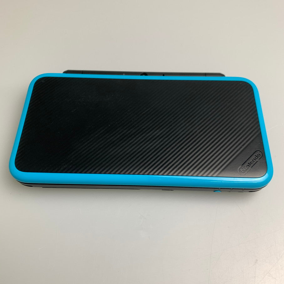 【中古品】 New2DSLL 本体 ニンテンドー2DS LL 本体 ブラック×ターコイズ 任天堂 023-260308-SH-09-min 万代Net店