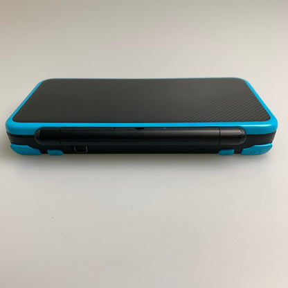 【中古品】 New2DSLL 本体 ニンテンドー2DS LL 本体 ブラック×ターコイズ 任天堂 023-260308-SH-09-min 万代Net店