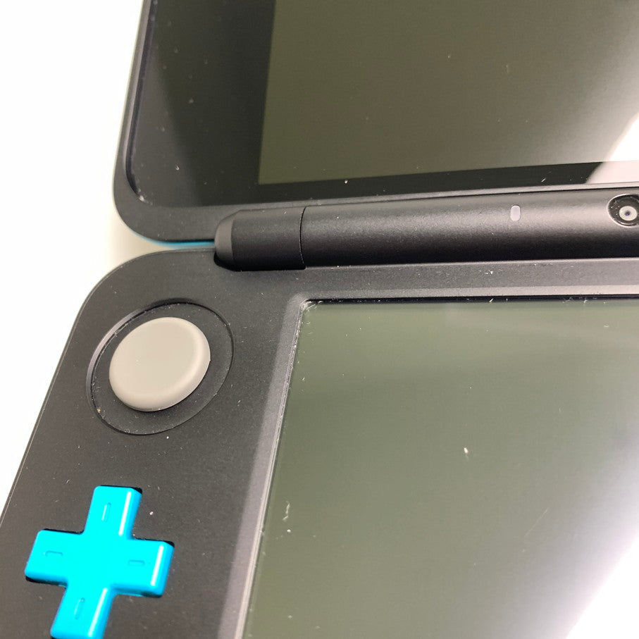 【中古品】 New2DSLL 本体 ニンテンドー2DS LL 本体 ブラック×ターコイズ 任天堂 023-260308-SH-09-min 万代Net店
