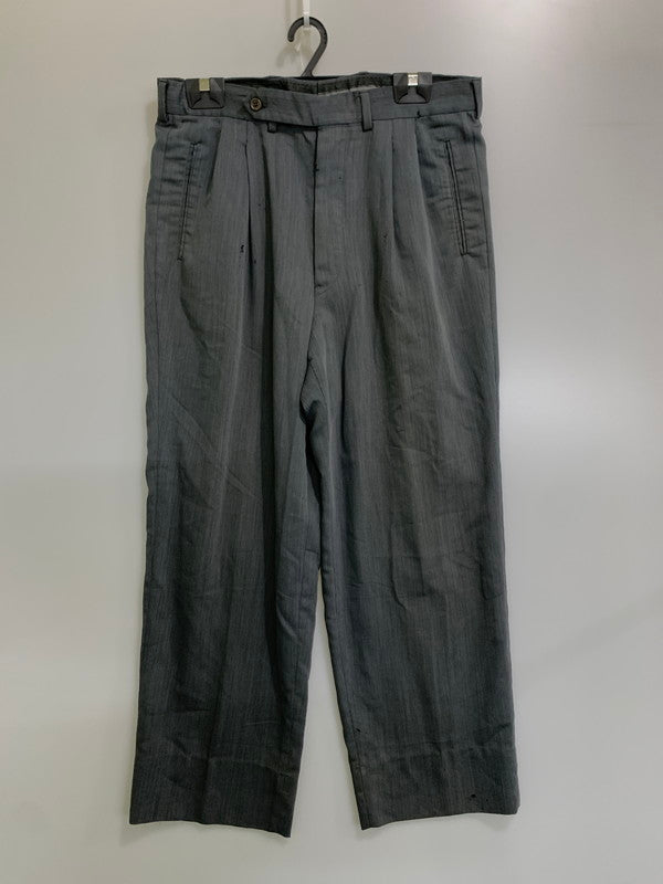 【現状渡し品】【メンズ】 GIORGIO ARMANI ジョルジオ アルマーニ SLACKS PANT スラックス パンツ ボトムス 152-260811-hu-22-min サイズ：54LUN カラー：グレー 万代Net店