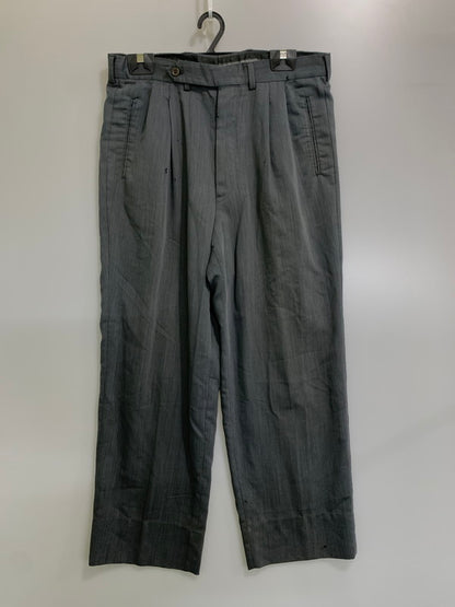 【現状渡し品】【メンズ】 GIORGIO ARMANI ジョルジオ アルマーニ SLACKS PANT スラックス パンツ ボトムス 152-260811-hu-22-min サイズ：54LUN カラー：グレー 万代Net店