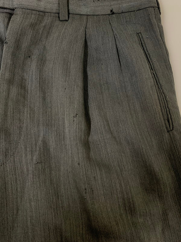 【現状渡し品】【メンズ】 GIORGIO ARMANI ジョルジオ アルマーニ SLACKS PANT スラックス パンツ ボトムス 152-260811-hu-22-min サイズ：54LUN カラー：グレー 万代Net店