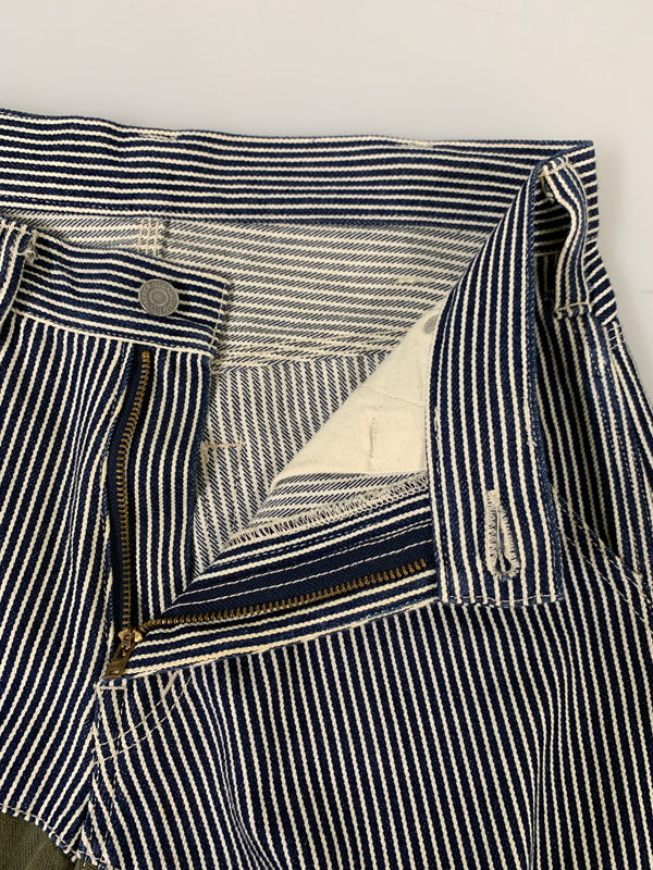 【中古品】【メンズ】 KOJIMA GENES コジマジーンズ クォーターコンボパンツ メンズ ボトムス 156-260704-hu-18-min サイズ：30 カラー：ブルー/ホワイト（ストライプ）/カーキ 万代Net店