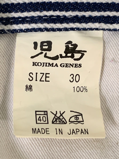 【中古品】【メンズ】 KOJIMA GENES コジマジーンズ クォーターコンボパンツ メンズ ボトムス 156-260704-hu-18-min サイズ：30 カラー：ブルー/ホワイト（ストライプ）/カーキ 万代Net店