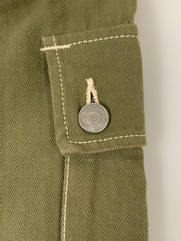 【中古品】【メンズ】 KOJIMA GENES コジマジーンズ クォーターコンボパンツ メンズ ボトムス 156-260704-hu-18-min サイズ：30 カラー：ブルー/ホワイト（ストライプ）/カーキ 万代Net店