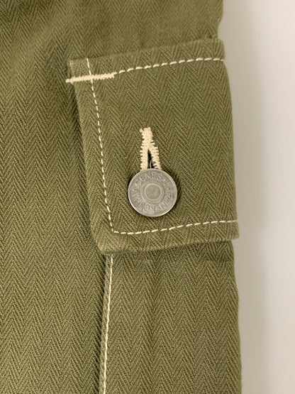 【中古品】【メンズ】 KOJIMA GENES コジマジーンズ クォーターコンボパンツ メンズ ボトムス 156-260704-hu-18-min サイズ：30 カラー：ブルー/ホワイト（ストライプ）/カーキ 万代Net店
