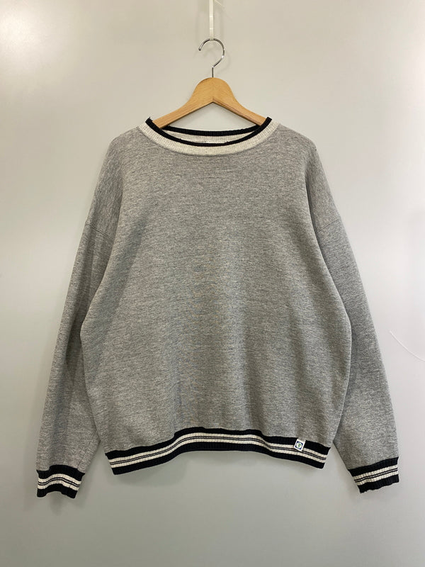 【中古品】【メンズ】 DISCUS ATHLETIC ディスカス アスレチック USA製 リブライン LS SWEAT SHIRT ロングスリーブ スウェット シャツ メンズ 長袖 トップス 146-260717-em-40-min サイズ：Ｌ カラー：グレー 万代Net店