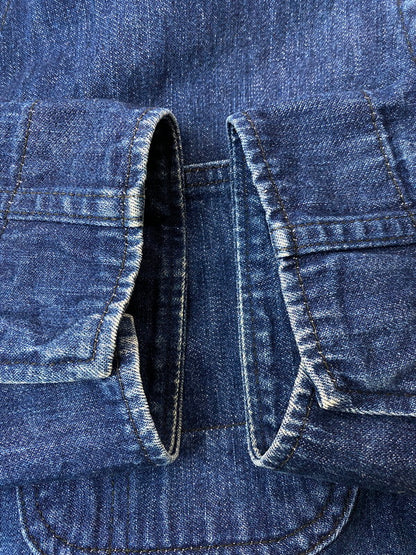 【中古品】【メンズ】 EVISU エヴィス カモメ デニムつなぎ ジャンプスーツ オールインワン 156-260305-AS-4-min サイズ：下記参照 カラー：インディゴ 万代Net店