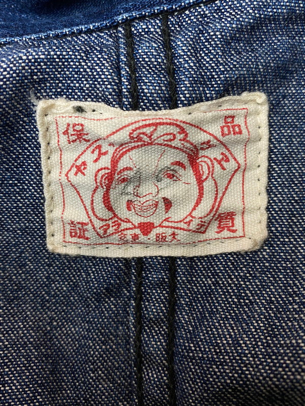 【中古品】【メンズ】 EVISU エヴィス カモメ デニムつなぎ ジャンプスーツ オールインワン 156-260305-AS-4-min サイズ：下記参照 カラー：インディゴ 万代Net店