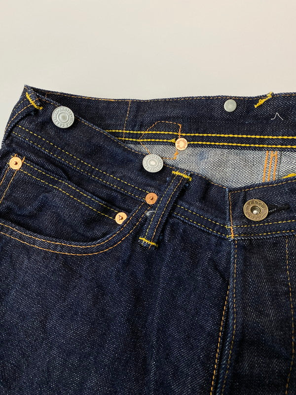 【中古品】【メンズ】 EVISU エヴィス LOT.2111 シンチバック デニムパンツ ボトムス 156-260305-AS-3-min サイズ：35×35 カラー：インディゴ 万代Net店