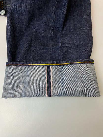 【中古品】【メンズ】 EVISU エヴィス LOT.2111 シンチバック デニムパンツ ボトムス 156-260305-AS-3-min サイズ：35×35 カラー：インディゴ 万代Net店