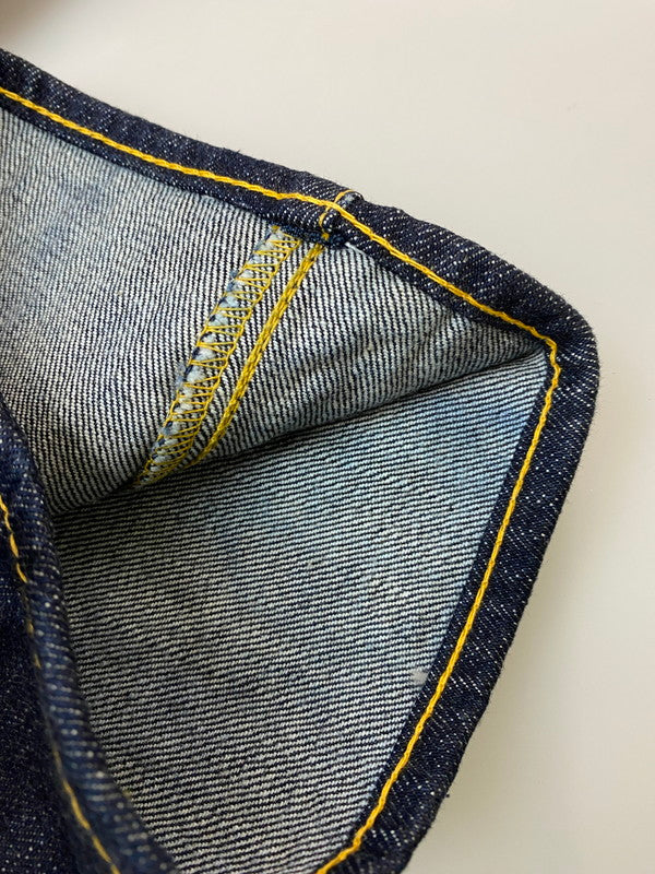 【中古品】【メンズ】 EVISU エヴィス LOT.2111 シンチバック デニムパンツ ボトムス 156-260305-AS-3-min サイズ：35×35 カラー：インディゴ 万代Net店