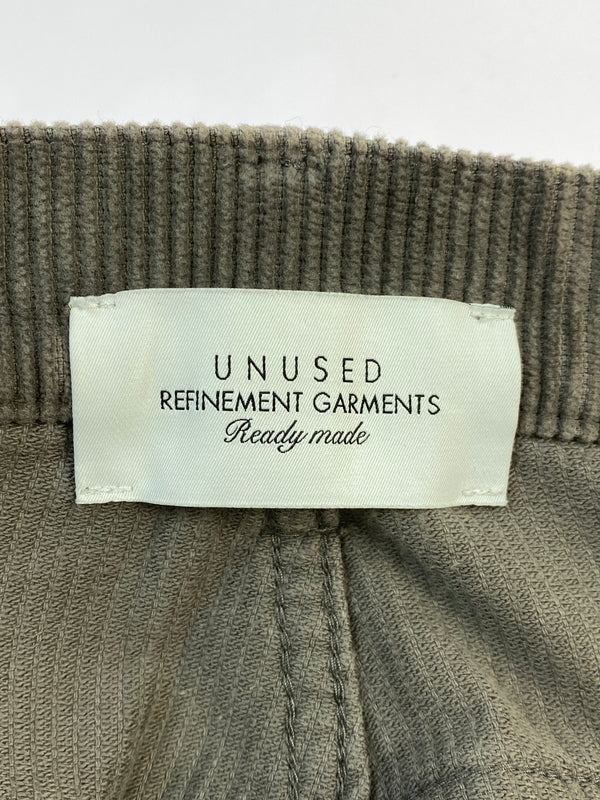 【中古品】【メンズ】 UNUSED アンユーズド CORDUROY PANTS UW0982 コーデュロイ パンツ メンズ ボトムス 151-260731-em-36-min サイズ：1 カラー：グレー 万代Net店