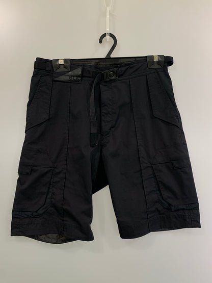 【中古品】【メンズ】 WHITE MOUNTAINEERING ホワイトマウンテニアリング BK1071405 BLK SHORT PANTS ショートパンツ ボトムス 151-260711-AS-25-min サイズ：Ｓ カラー：ブラック 万代Net店