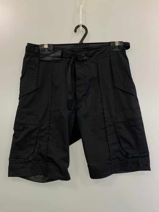 【中古品】【メンズ】 WHITE MOUNTAINEERING ホワイトマウンテニアリング BK1071405 BLK SHORT PANTS ショートパンツ ボトムス 151-260711-AS-25-min サイズ：Ｓ カラー：ブラック 万代Net店