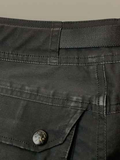 【中古品】【メンズ】 WHITE MOUNTAINEERING ホワイトマウンテニアリング BK1071405 BLK SHORT PANTS ショートパンツ ボトムス 151-260711-AS-25-min サイズ：Ｓ カラー：ブラック 万代Net店