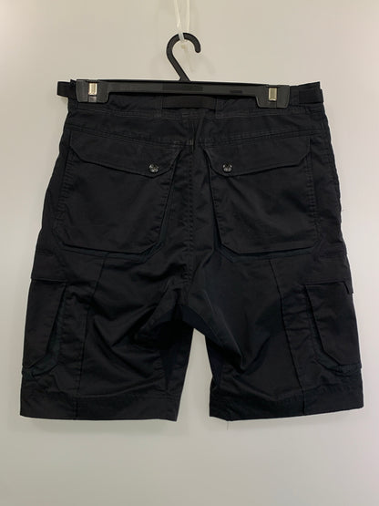 【中古品】【メンズ】 WHITE MOUNTAINEERING ホワイトマウンテニアリング BK1071405 BLK SHORT PANTS ショートパンツ ボトムス 151-260711-AS-25-min サイズ：Ｓ カラー：ブラック 万代Net店