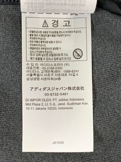 【中古品】【メンズ】 adidas アディダス JX1559 アディカラー ベロア トラックトップ トップス 148-260302-SH-07-min サイズ：XL カラー：ブラック 万代Net店