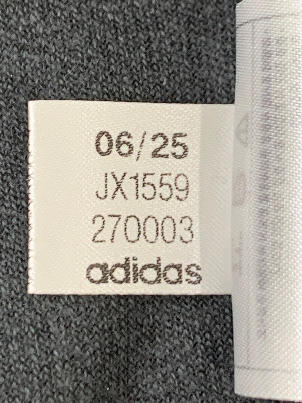 【中古品】【メンズ】 adidas アディダス JX1559 アディカラー ベロア トラックトップ トップス 148-260302-SH-07-min サイズ：XL カラー：ブラック 万代Net店