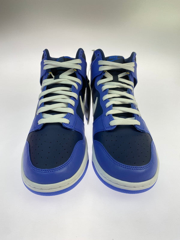 【未使用品】【メンズ】 NIKE ナイキ DUNK HIGH RETRO DJ6189-400 ダンク ハイ レトロ スニーカー 靴 160-260304-kk-01-min カラー：MEDIUM BLUE/WHITE-MIDNIGHT NAVY 万代Net店