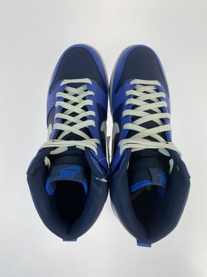 【未使用品】【メンズ】 NIKE ナイキ DUNK HIGH RETRO DJ6189-400 ダンク ハイ レトロ スニーカー 靴 160-260304-kk-01-min カラー：MEDIUM BLUE/WHITE-MIDNIGHT NAVY 万代Net店